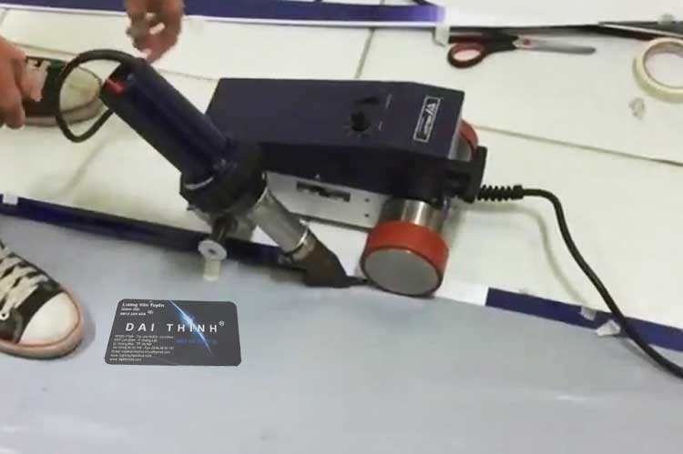 h&agrave;n m&eacute;p, h&agrave;n bi&ecirc;n bạt qunagr c&aacute;o với m&aacute;y weldy foiler ETL