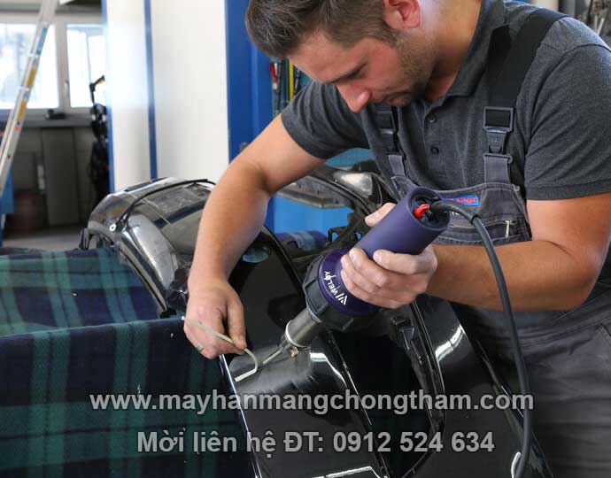 M&aacute;y h&agrave;n ống nhựa, tấm nhựa cầm tay Weldy HT1600D